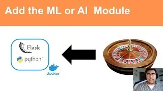 Add the machine learning module to the flask app