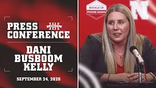 Dani Busboom Kelly Recaps Sweep Over Michigan | Nebraska Volleyball Press Conference