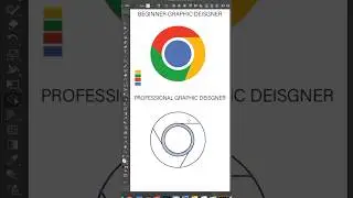 Beginner vs. Professional Chrome Logo Tutorial: Which One Do You Prefer? #graphicdesign #inspiration