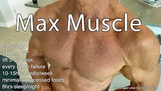 Max muscle gain by going to failure