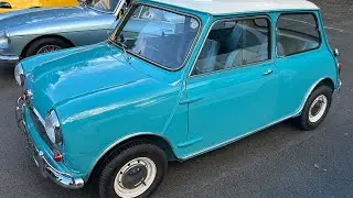 1964 Morris Mini Cooper S (YEE 522) Humber Bridge Classic Car Night 12/09/25. 
