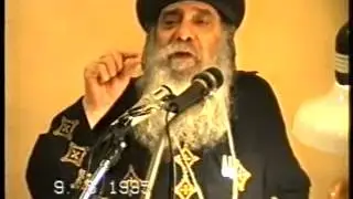 الوعظ والتعليم  09 05 1995 محاضرات معهد الرعاية البابا شنودة الثالث