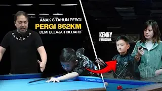 CALON BINTANG BILLIARD MASA DEPAN! DEDIKASI YANG LUAR BIASA DARI KENNY FW UMUR 8 TAHUN!!!
