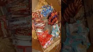 Goodie bags ideas #ideas #goodiebags #chocolate #candy #lollipop #birthday #party #shorts #kids #yt