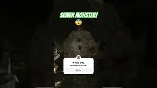 Jill Vs Sewer Monster! 😨 Resident Evil 3 Remake #re3 #residentevil3 #re3nemesis #re3remake #gaming