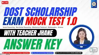 [ANSWER KEY] DOST Mock Test 1.0 (2026)