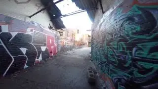 GoPro video exploring an abandoned brickworks/factory. Allen Brickworks - Hipperholme. Near Halifax.
