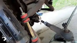 Parts to solve 351w swap oil pan interference with front anti-sway bar on a fox body Mustang
