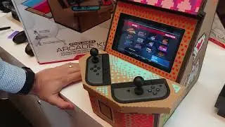 Pixel Quest Arcade Kit -Nintendo Switch - Must have LABO  -  NYKO E3