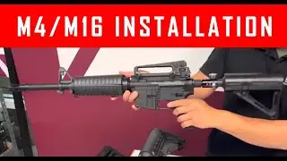 Создайте свою собственную кастомную пейнтбольную винтовку AR15/M4/M16 с патронами 468 - M17 - CQM...