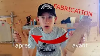 JE FABRIQUE UN LANCE PIERRE ( vraiment pas facile) !