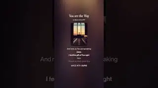 You Are the Way