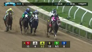 Octopus wins race 1 at Del Mar 7/11/20