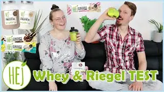 HEJ Natural Protein🌱 TEST - Whey & Riegel