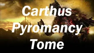 Dark Souls 3 - Catacombs of Carthus - Carthus Pyromancy Tome