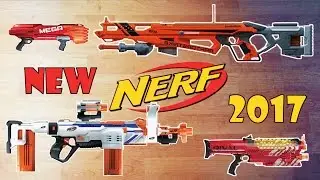 [NEWS] NEW NERF BLASTERS of 2017 | Modulus Regulator, Accustrike Raptorstrike, ...