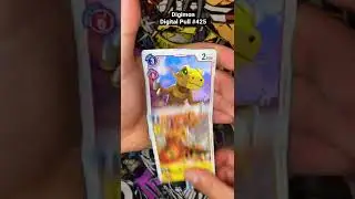 SUPER RARE Digimon Digital Pull #425 #digimoncardgame BT 04