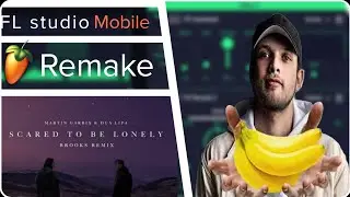 Martin Garrix, Dua Lipa - Scared To Be Lonely (Brooks remix) | FL Studio Mobile Remake