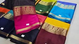 Latest #fancy #Designer saree chikapet #Bangalore wholesale sarees contact 7892077705