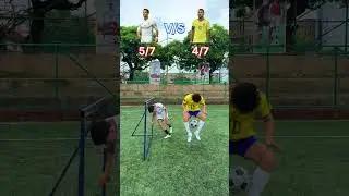 Pole spin vs sit control! ⚽🔥 Ronaldo or Neymar &ndash; Who stole the show?#football #ronaldo #neymar