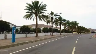 Empty Roads in Oman 4K|  Lock-down | Muscat lock-down | Rare empty roads footage |No traffic|#withme