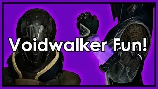Destiny Taken King: Nothing Manacles & Obsidian Mind - Fun Voidwalker Build!