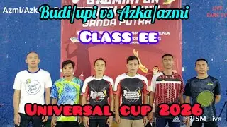 AZMI/AZKA VS BUDI/UPI  UNIVERSAL CUP 2026 Open turnamen EARS TV