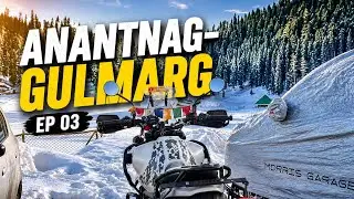 Winter Kashmir Ride - Ep 03 Anantnag-Gulmarg, Royal Enfield Himalayan 452 I New Adventure Ride
