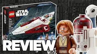 LEGO Star Wars 75333 Obi-Wan Kenobi's Jedi Starfighter - LEGO Star Wars Review!