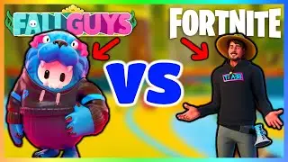 Испытание MrBeast от Fall Guys против MrBeast от Fortnite!