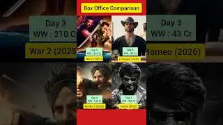 Border 2 Box Office Collection | Sunny Deol | O Romeo | War2 | Coolie, 3rd Day Collection Worldwide