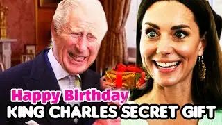 King Charles SURPRIZED Princess Catherine with TOUCHING Birthday Gift 
