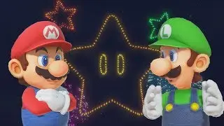Super Mario Party Minigames #55 Mario vs Roasalina vs Yoshi vs Luigi