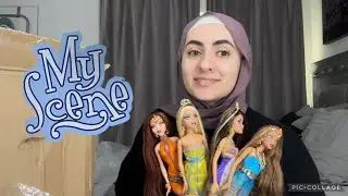 МОЯ СЦЕНА/РАСПАКОВКА БАРБИ + Краткий обзор кукольной комнаты 👀💜