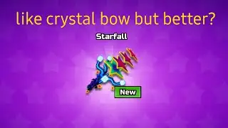 starfall is the special crystal bow (pg3d)