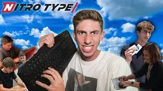 Nitro Type Against Strangers in Public 2!