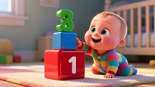 Number Blocks Count With Baby | Nursery Rhyme Song for Kids