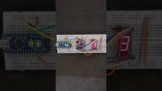 Schieberegister 74HC164D am Arduino Nano V3