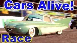 Cars 2: The video Game - Flo - Race on Harbor Sprint