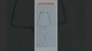 Basic Table Lamp Sketch|| Product Design #drawing #shorts #viral #trending #products #design