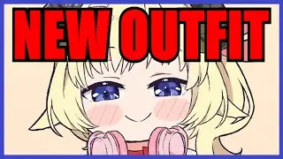 【Hololive】Watame's New Outfit Reveal【Eng Sub】