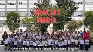 Despedida de María por su jubilación. Colegio La Purísima en Santa Fe