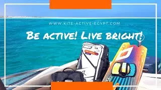 Kitesurfing in the best kite spot