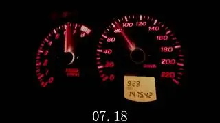 Daihatsu Sirion 0-100 (k3ve2 1.3L I4)