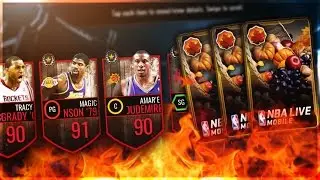 Cornucopia Bundle Opening! TWO LEGEND PULLS! Nba Live Mobile Gameplay