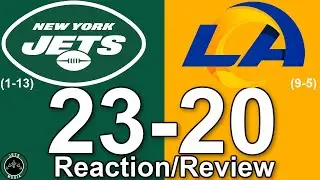 NEW YORK JETS WIN THEIR FIRST GAME OF THE SEASON REACTION