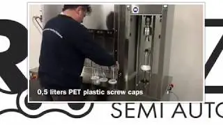 Isobaric filler with screw caps 6-6-1