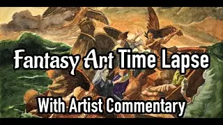 Fantasy Art Speed Painting 