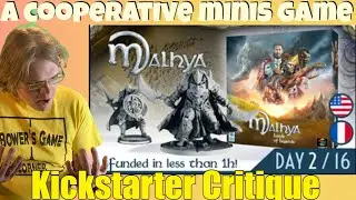Malhya, Lands of Legends - Kickstarter Critique Review