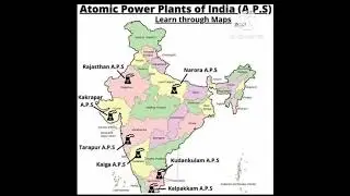 ATOMIC POWER PLANTS ☘️ OF INDIA (A.P.S)......